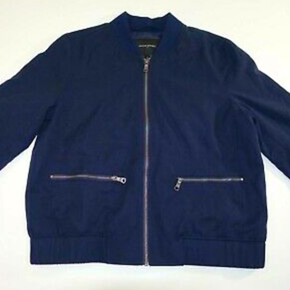 Banana Republic Factory Navy Bomber Jacket
